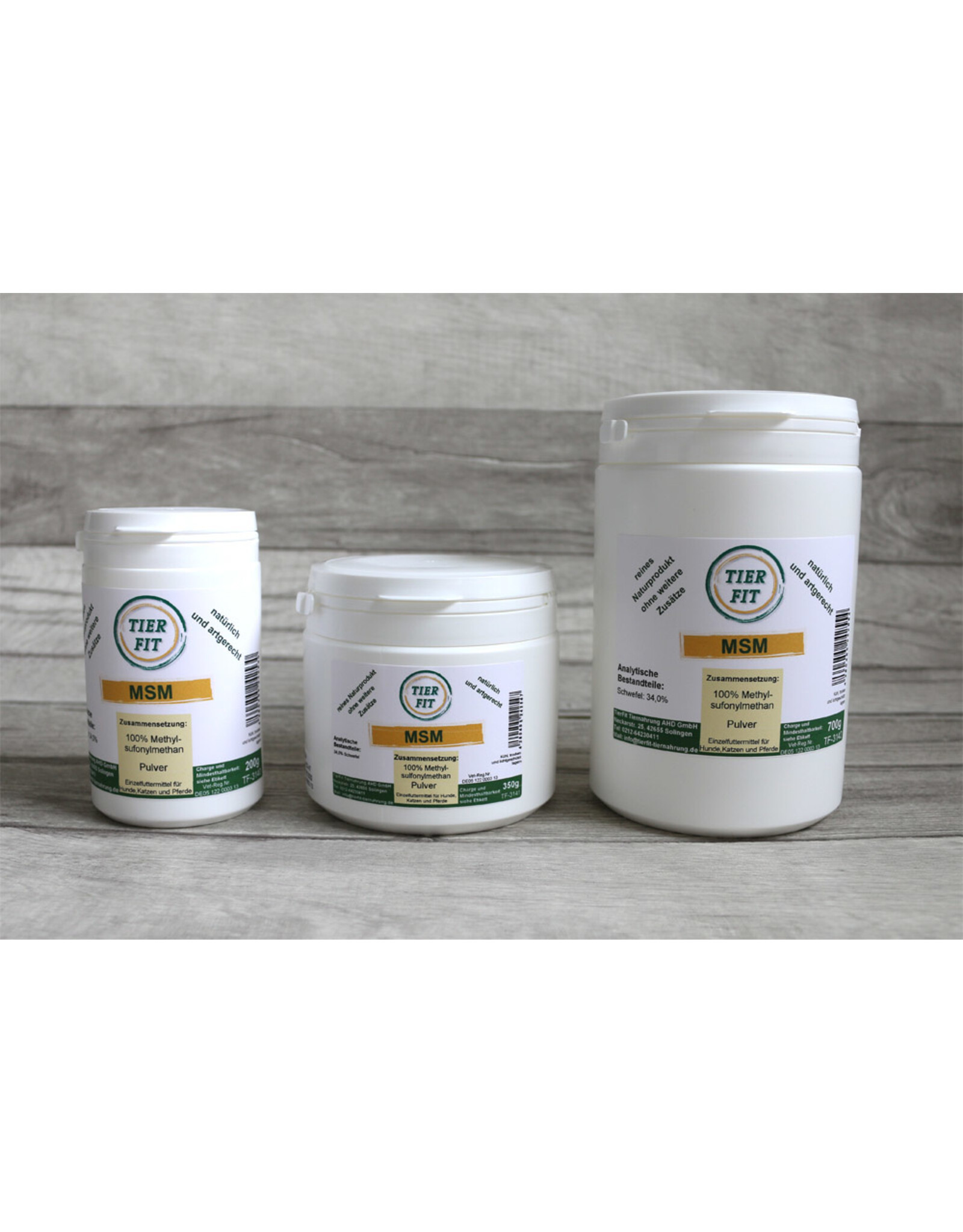 Tier Fit TierFit MSM Pulver