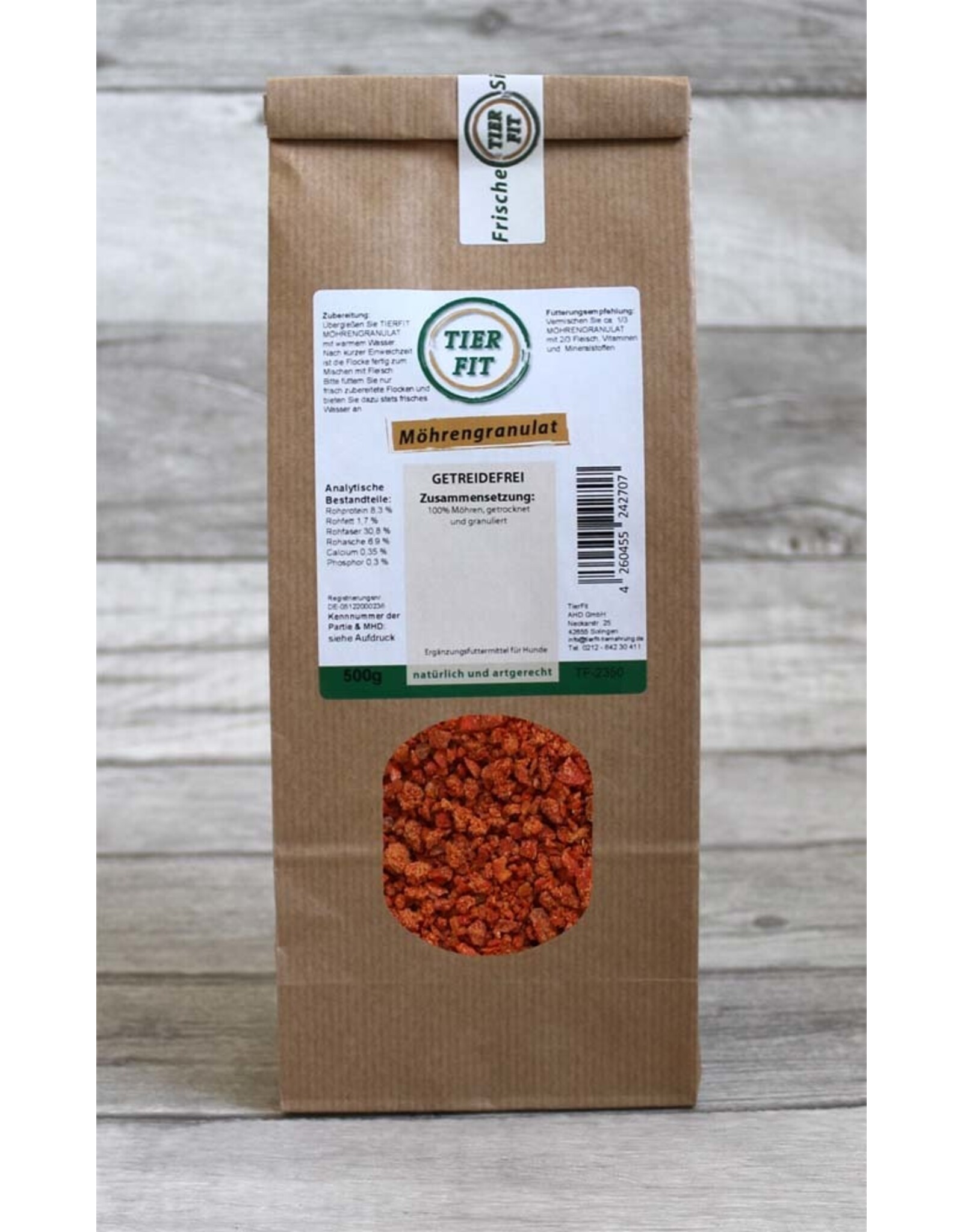 Tier Fit TierFit Möhrengranulat