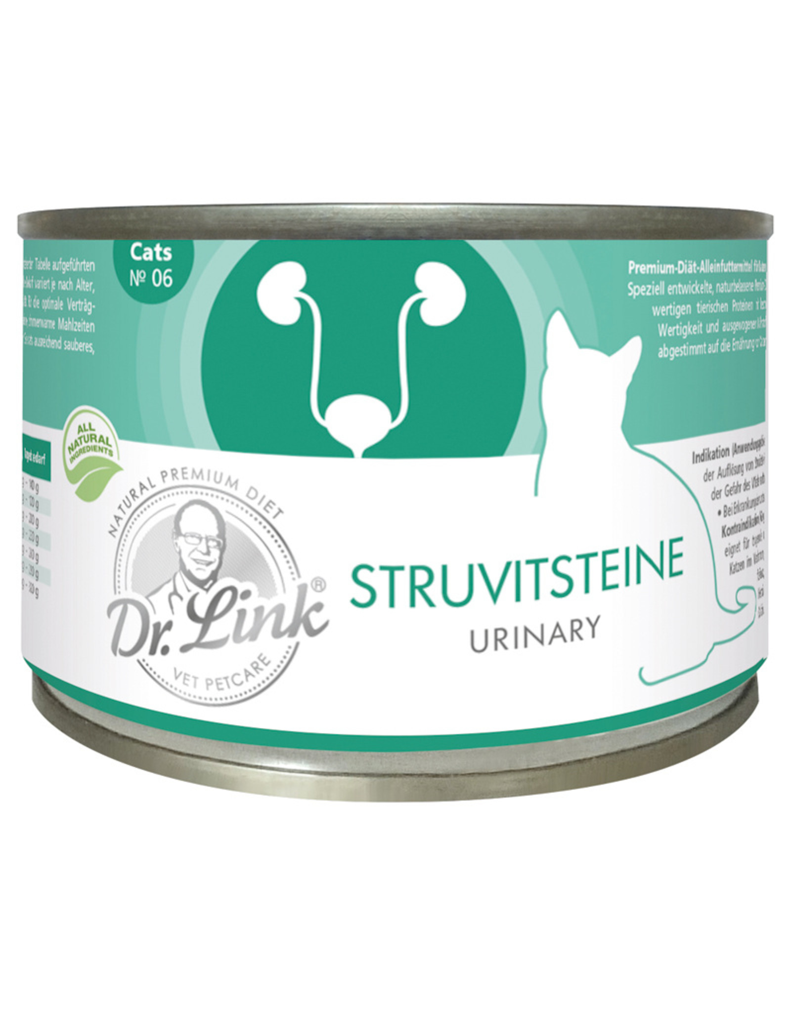 Dr. Link Dr. Link Struvitsteine Urinary Diät 200g für Katzen