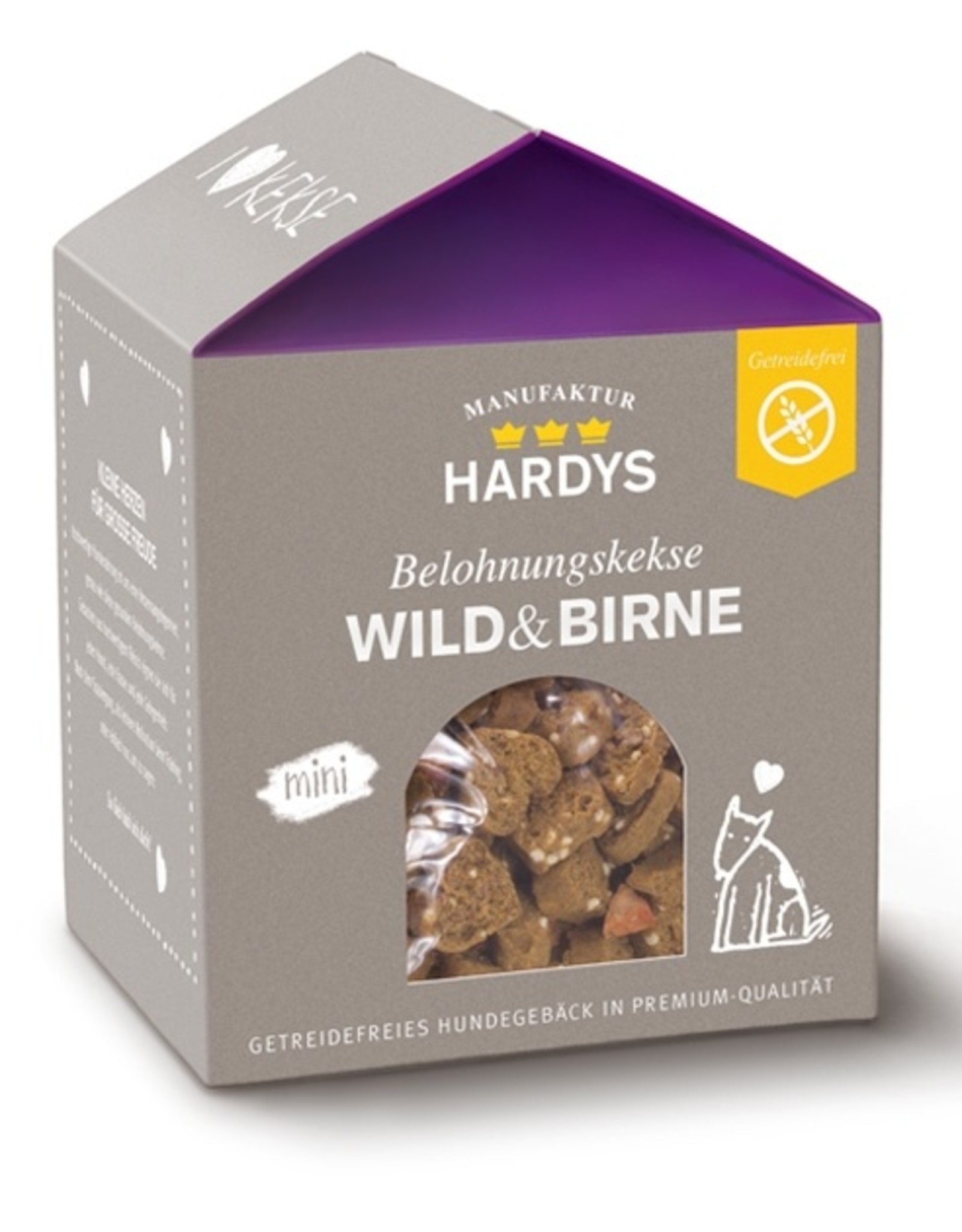 Hardys Traum Hardys Traum Belohnungskekse Wild & Birne mini 125g