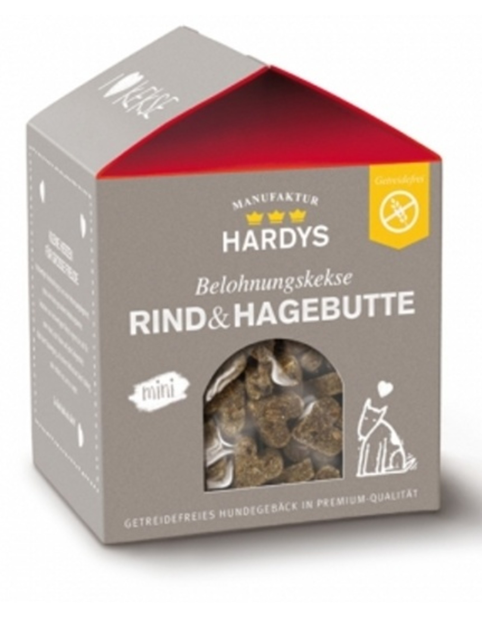 Hardys Traum Hardys Traum Belohnungskekse Rind & Hagebutte 125g