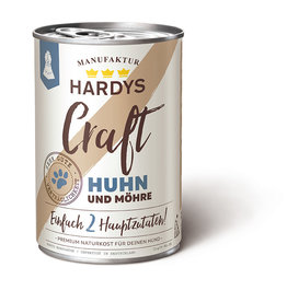 Hardys Traum Hardys Traum Craft Huhn und Möhre 400g