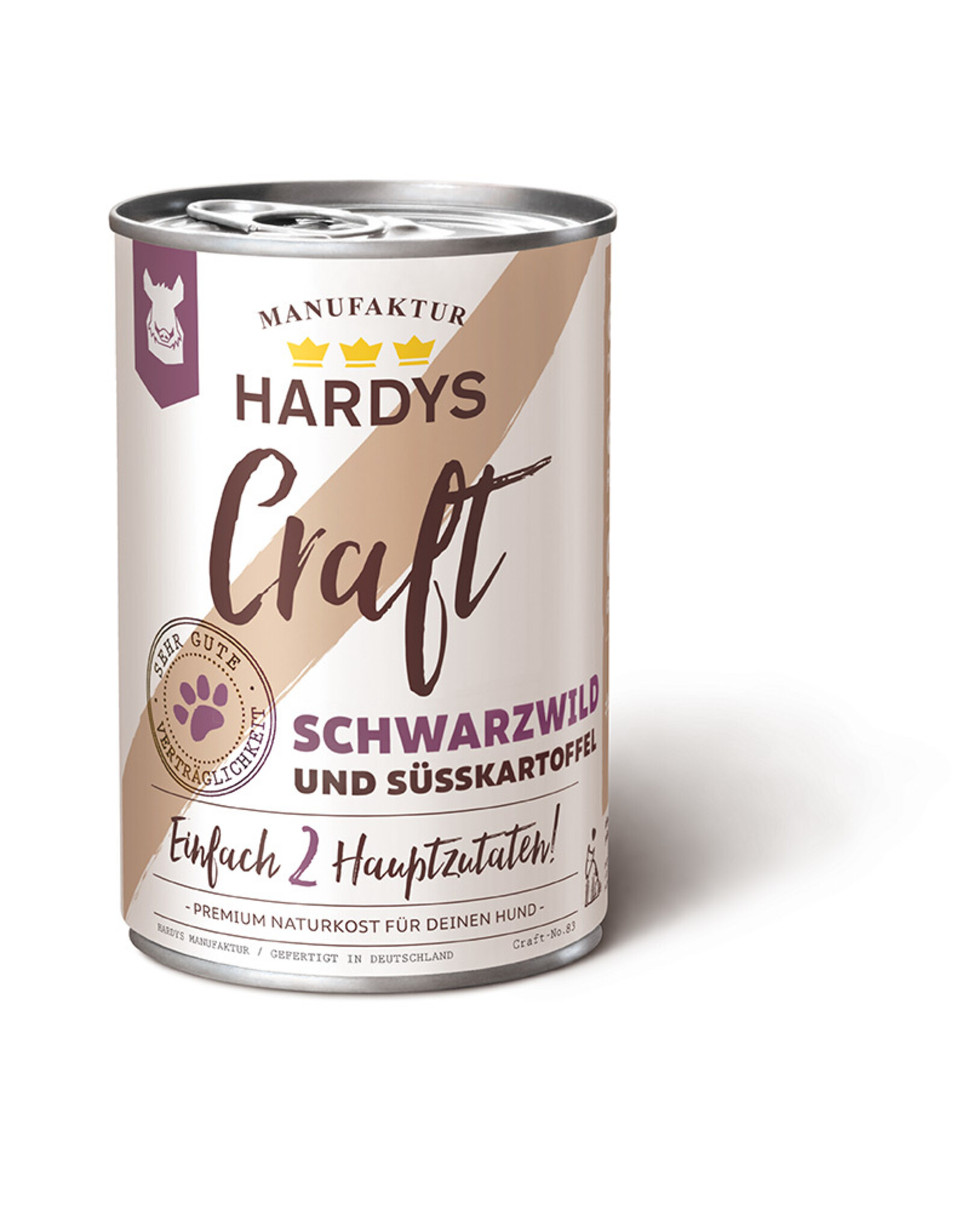Hardys Traum Hardys Traum Craft Schwarzwild und Süßkartoffel 400g
