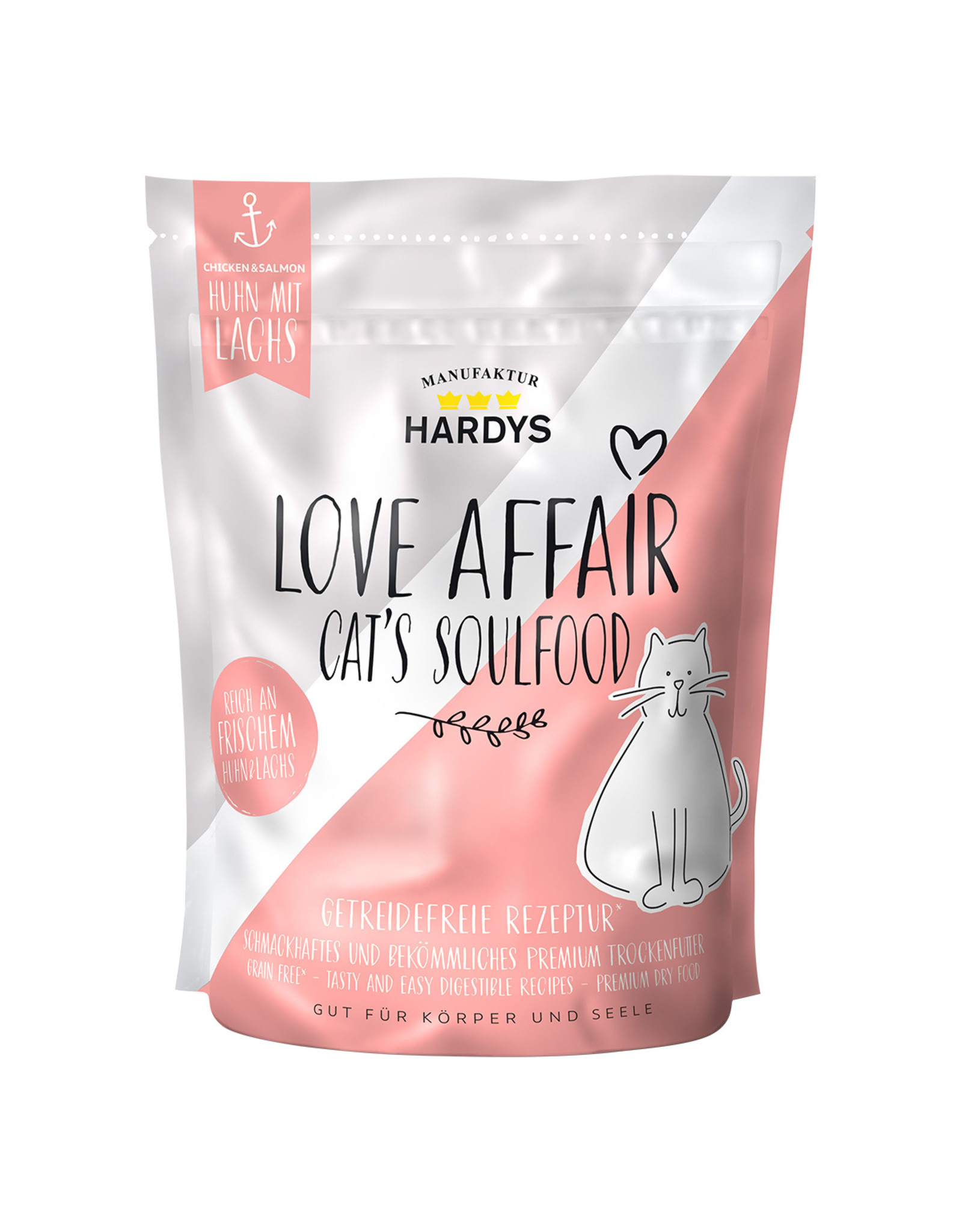 Hardys Traum Hardys Traum LOVE AFFAIR Soulfood Huhn & Lachs 375g