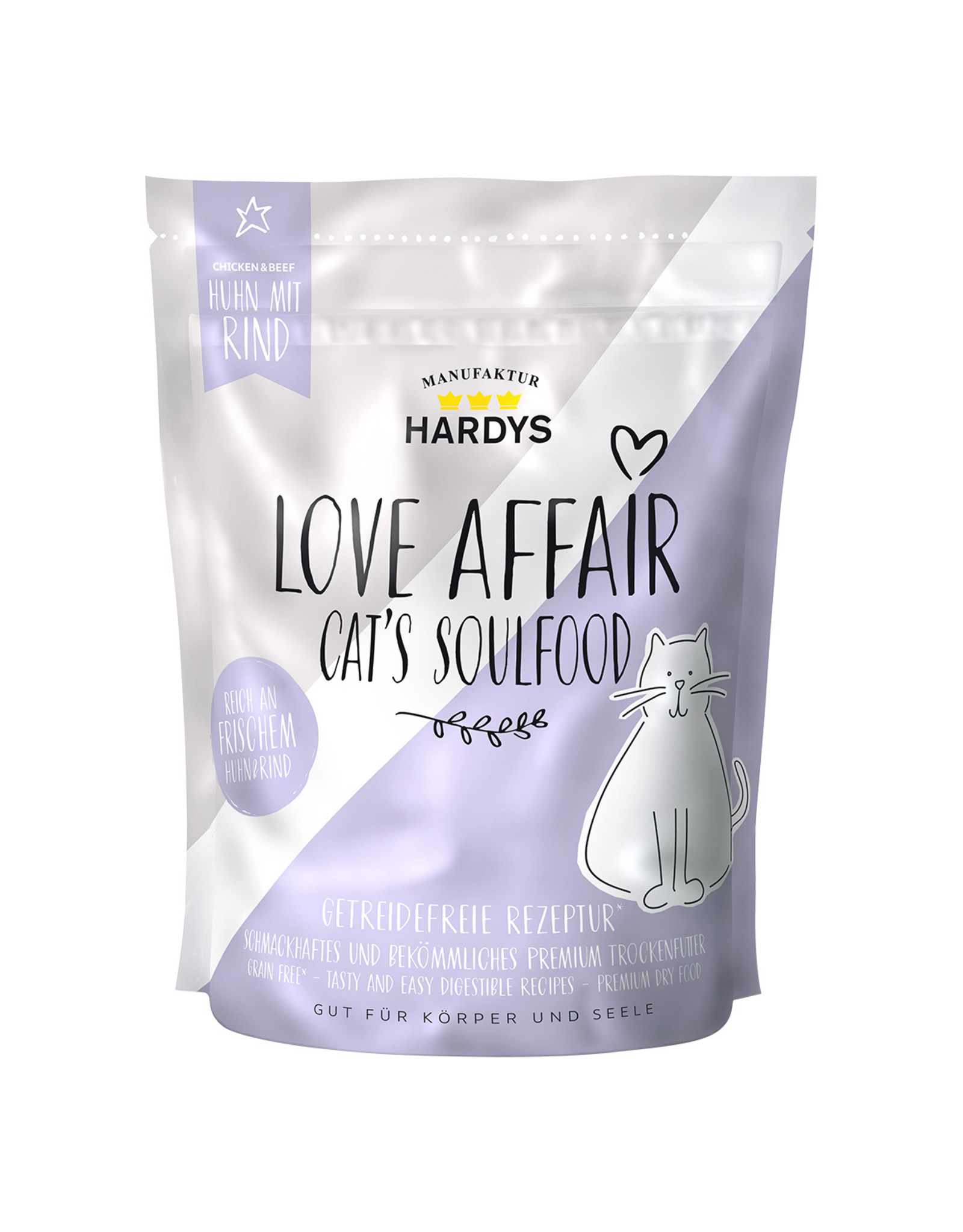 Hardys Traum Hardys Traum LOVE AFFAIR Soulfood Huhn & Lachs 375g - Copy