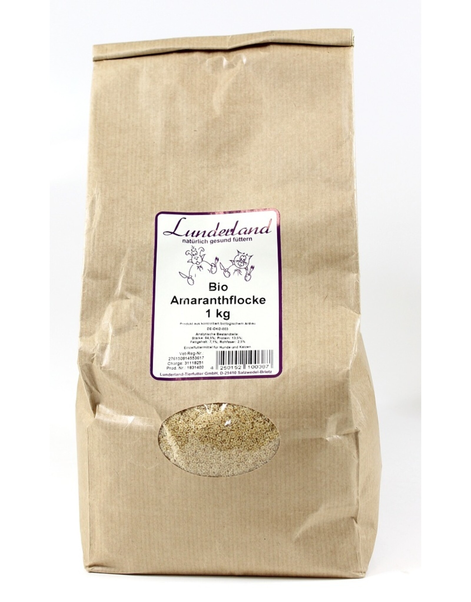 Lunderland Lunderland Bio Amaranthflocken 1kg