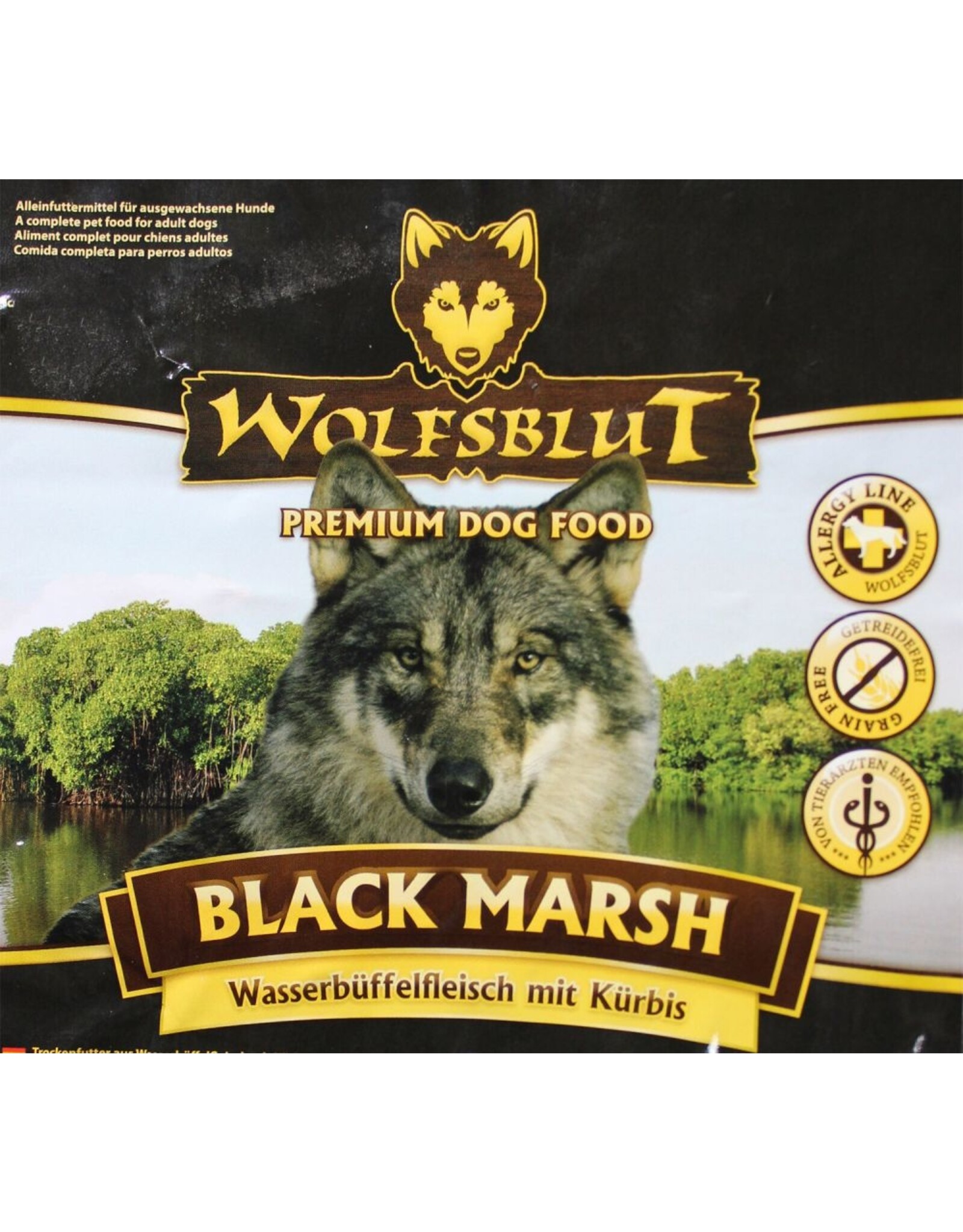 Wolfsblut Wolfsblut Black Marsh Wasserbüffelfleisch mit Kürbis 15kg