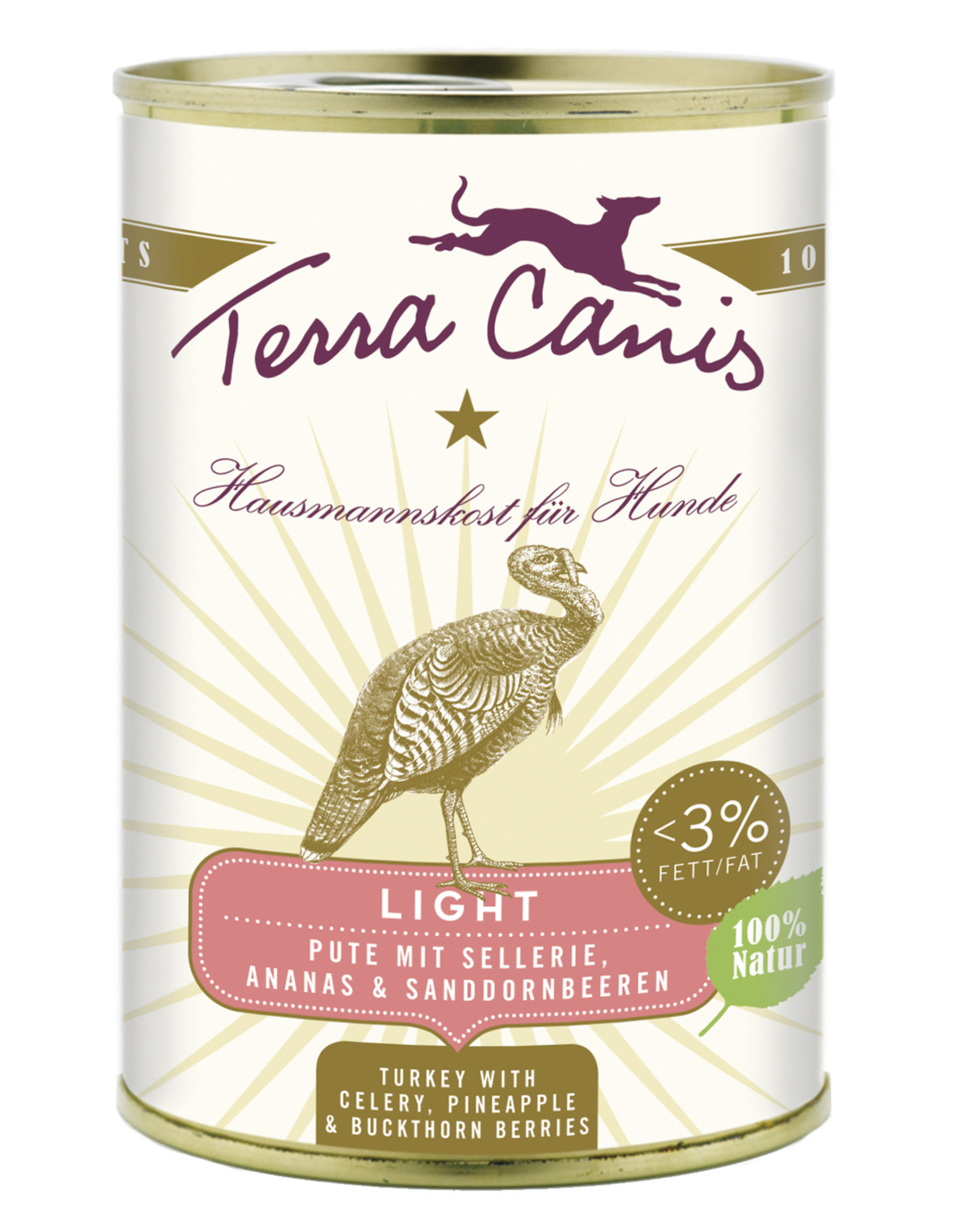 Terra Canis Terra Canis Light Pute 400g