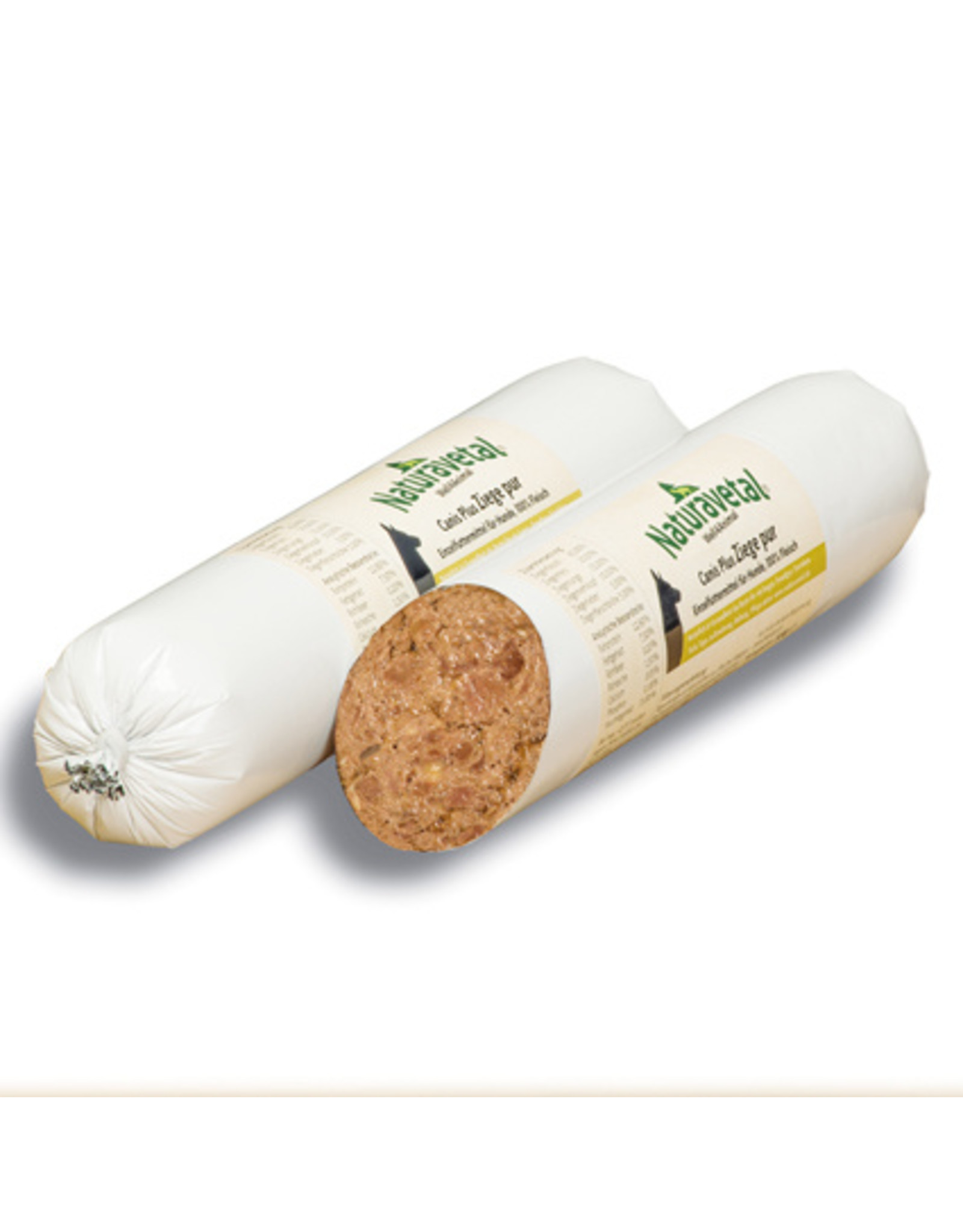 Naturavetal Naturavetal Canis Plus Ziege pur Fleischrolle 500g