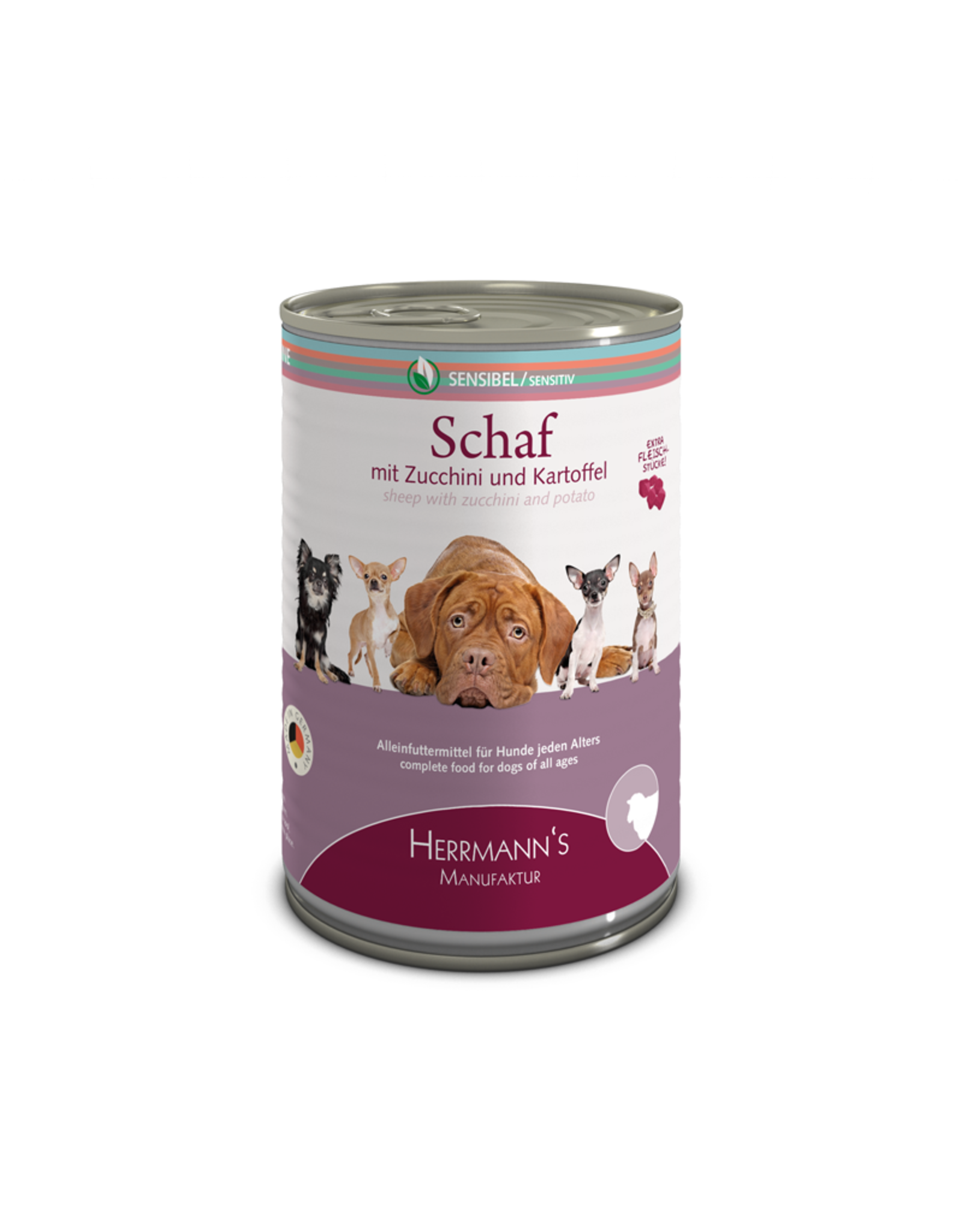 Herrmanns Herrmanns Schaf mit Zucchini und Kartoffeln