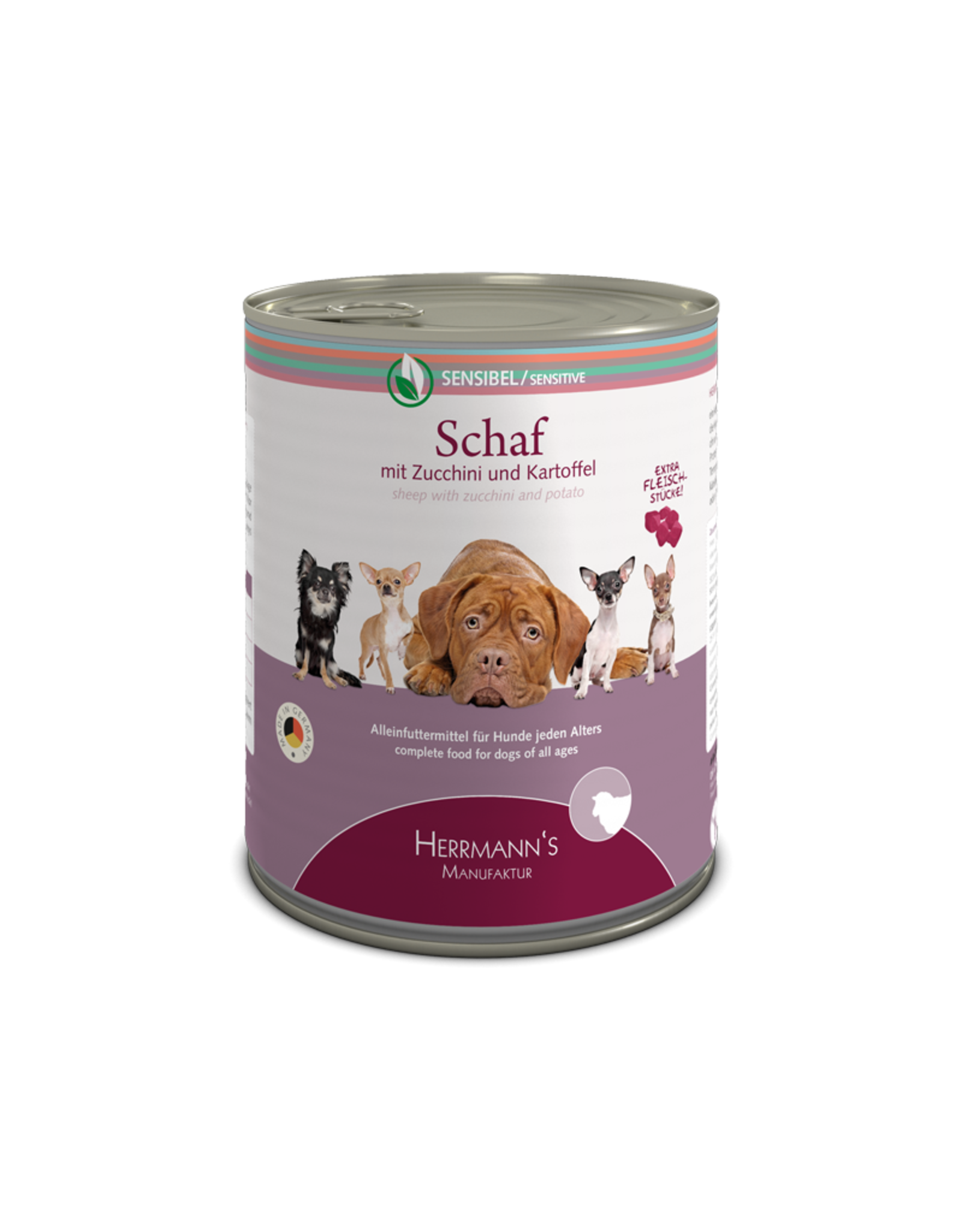 Herrmanns Herrmanns Schaf mit Zucchini und Kartoffeln
