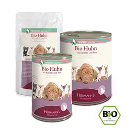 Herrmanns Herrmanns Bio Huhn mit Karotte und Reis
