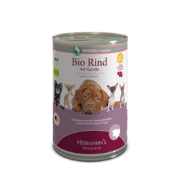 Herrmanns Herrmanns Bio Rind mit Karotten - purinarm