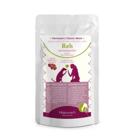 Herrmanns Herrmanns Reh mit Süßkartoffeln 130g