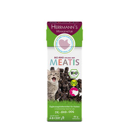 Herrmanns Herrmanns Katze Meatis Bio-Rind 80g