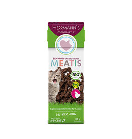 Herrmanns Herrmanns Katze Meatis Bio-Huhn 80g