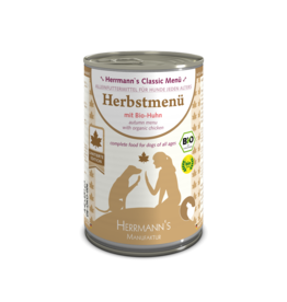 Herrmanns Herrmanns Herbst-Menü Bio-Huhn mit Nudeln 400g
