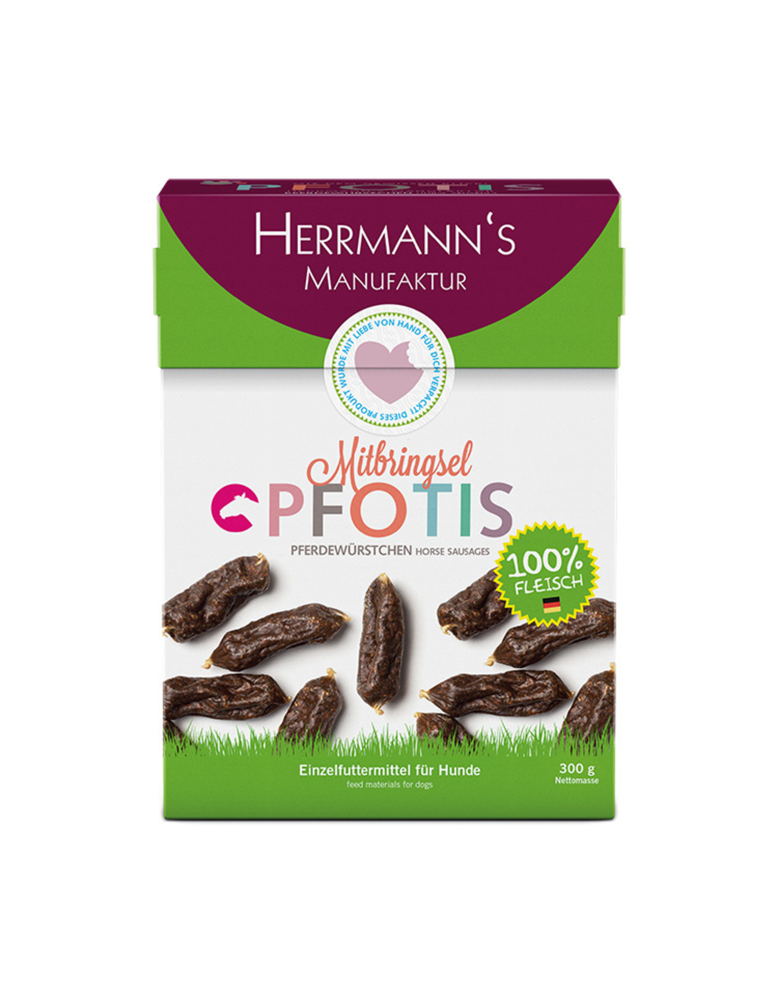 Herrmanns Herrmanns Pfotis Pferdewürstchen 300g