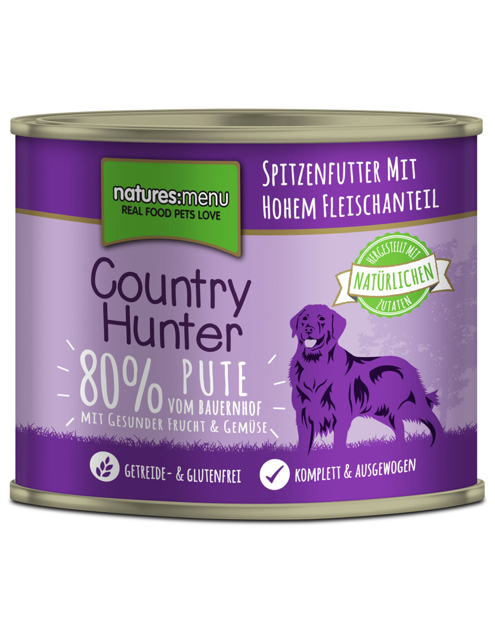 Natures Menu Natures Menu Country Hunter Pute vom Bauernhof 600g