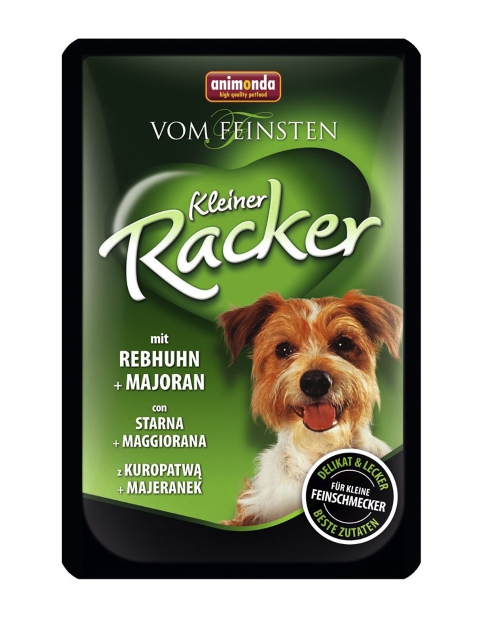 Animonda Animonda Dog Kleine Racker Rebhuhn & Majoran 85g Frischebeutel