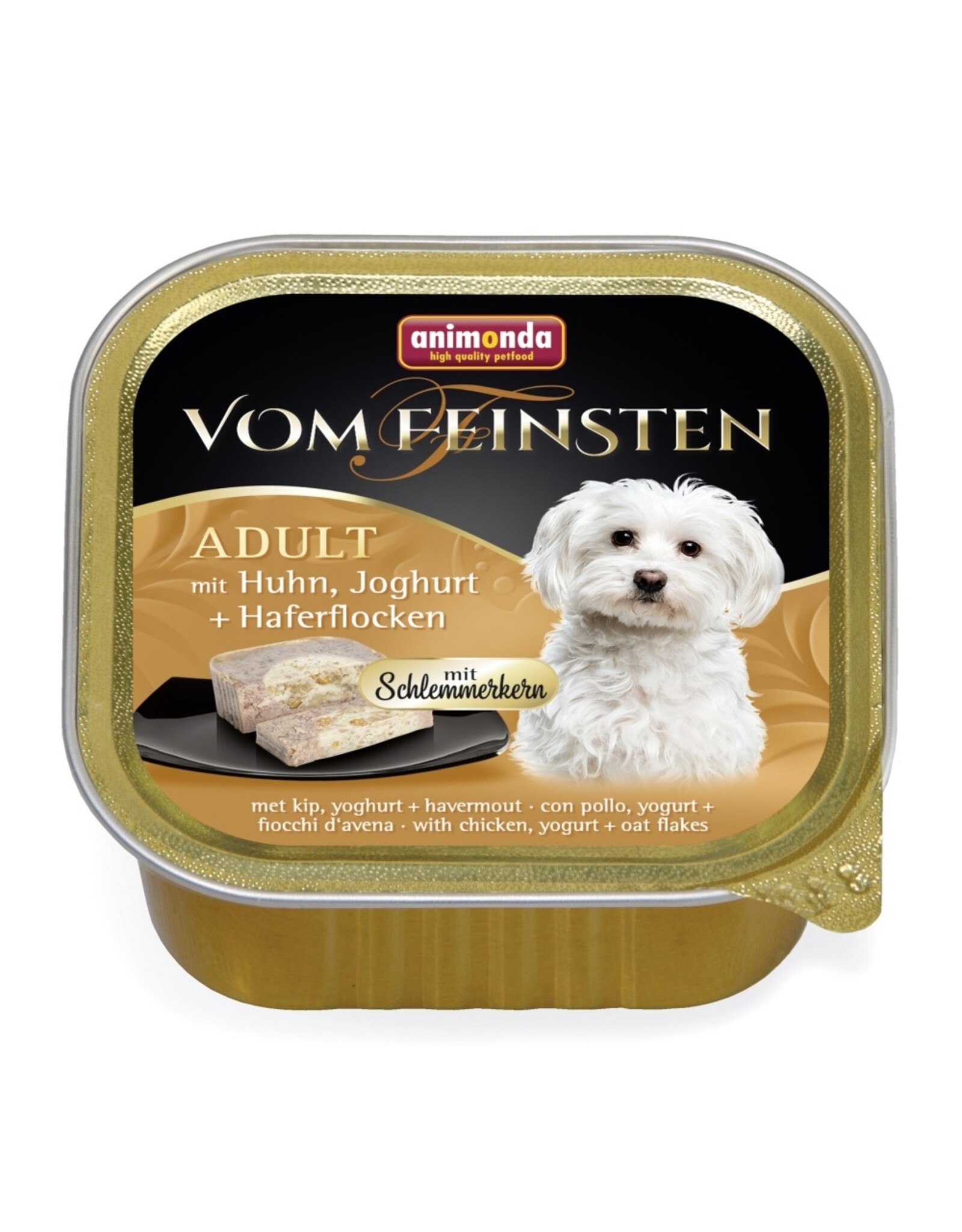 Animonda Animonda Dog Vom Feinsten Schlemmerkern mit Huhn, Joghurt & Haferflocken 150g