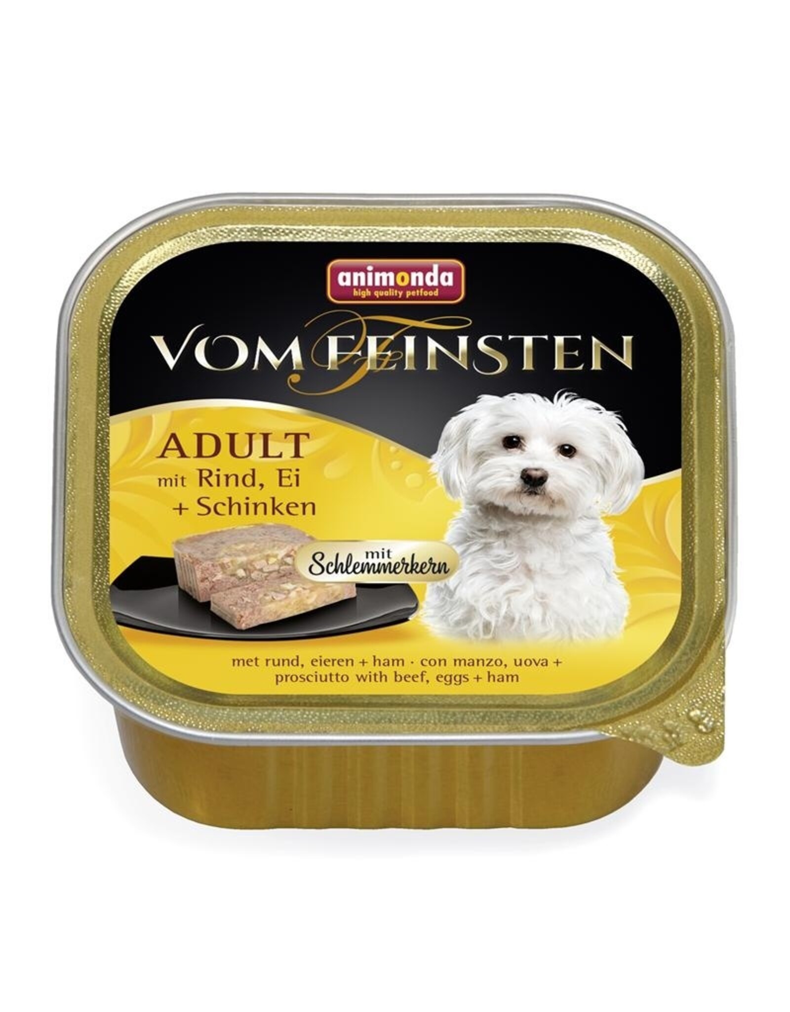 Animonda Animonda Dog Vom Feinsten Schlemmerkern mit Rind, Ei & Schinken 150g