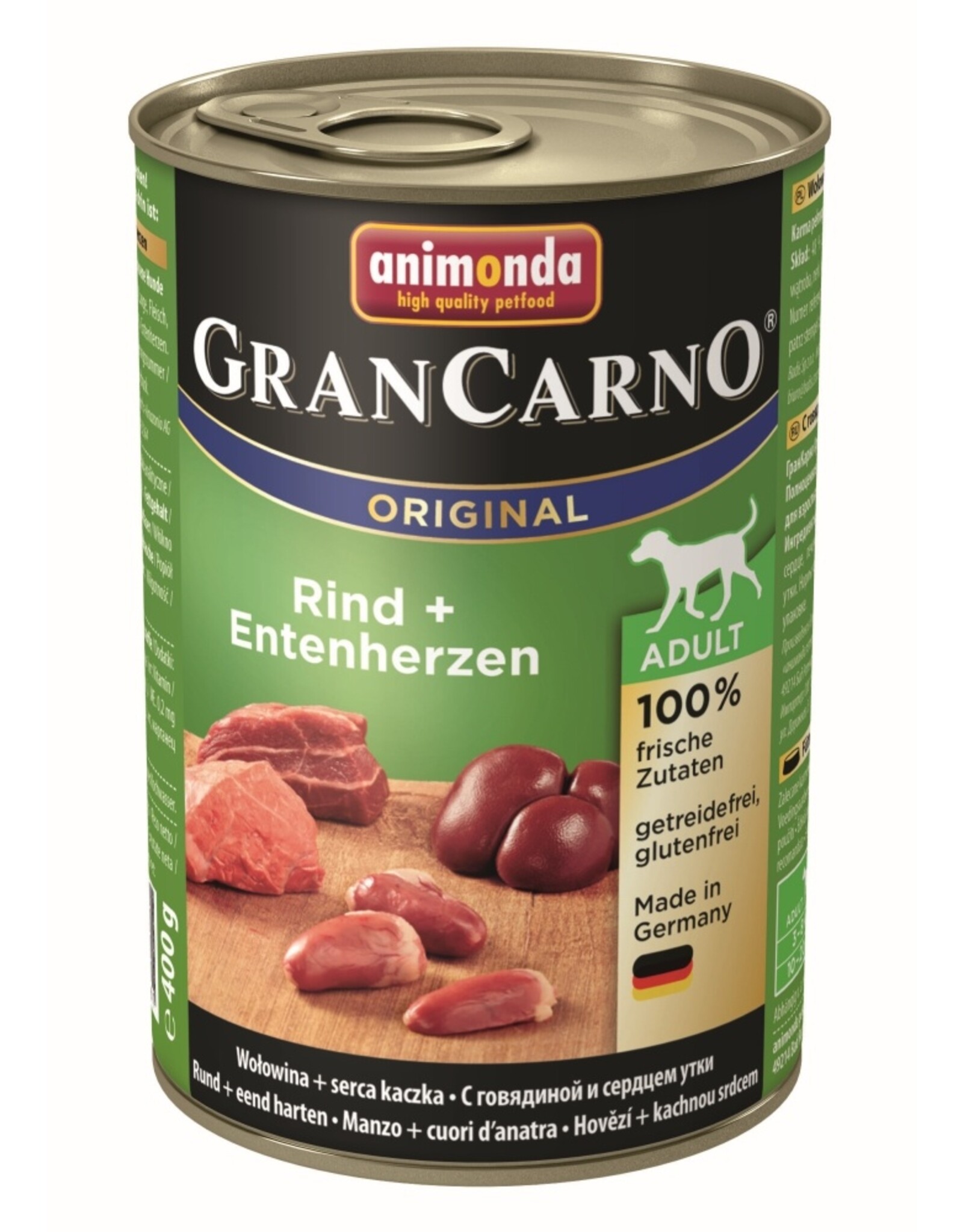 Animonda Animonda Dog Dose GranCarno Adult Pute & Entenherzen