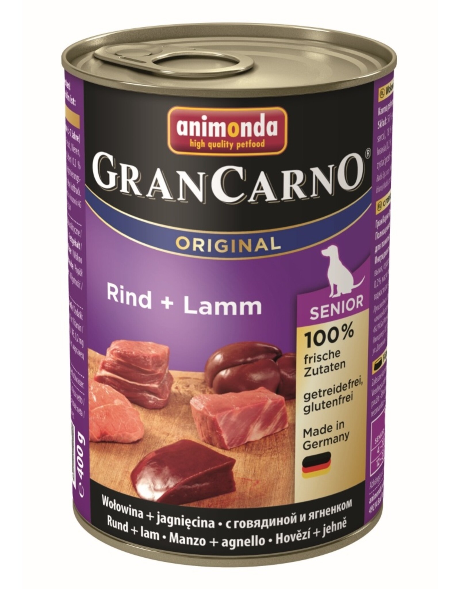 Animonda Animonda Dog Dose GranCarno Senior Rind & Lamm 400g