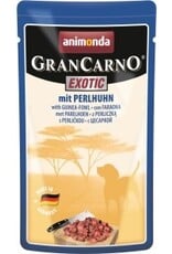 Animonda Animonda Dog GranCarno Exotic mit Perlhuhn 125g Portionsbeutel