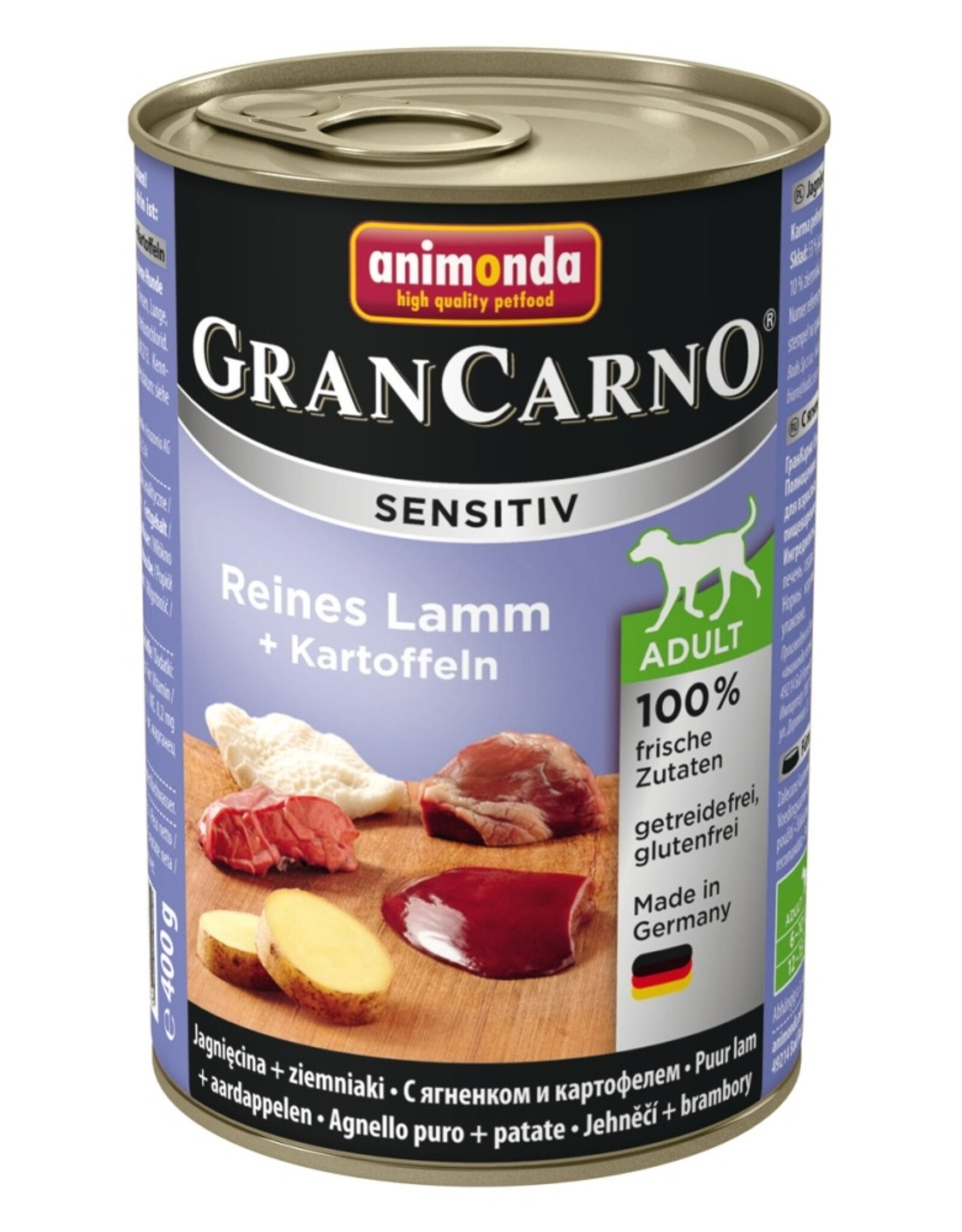 Animonda Animonda GranCarno Adult Sensitive Lamm + Kartoffeln