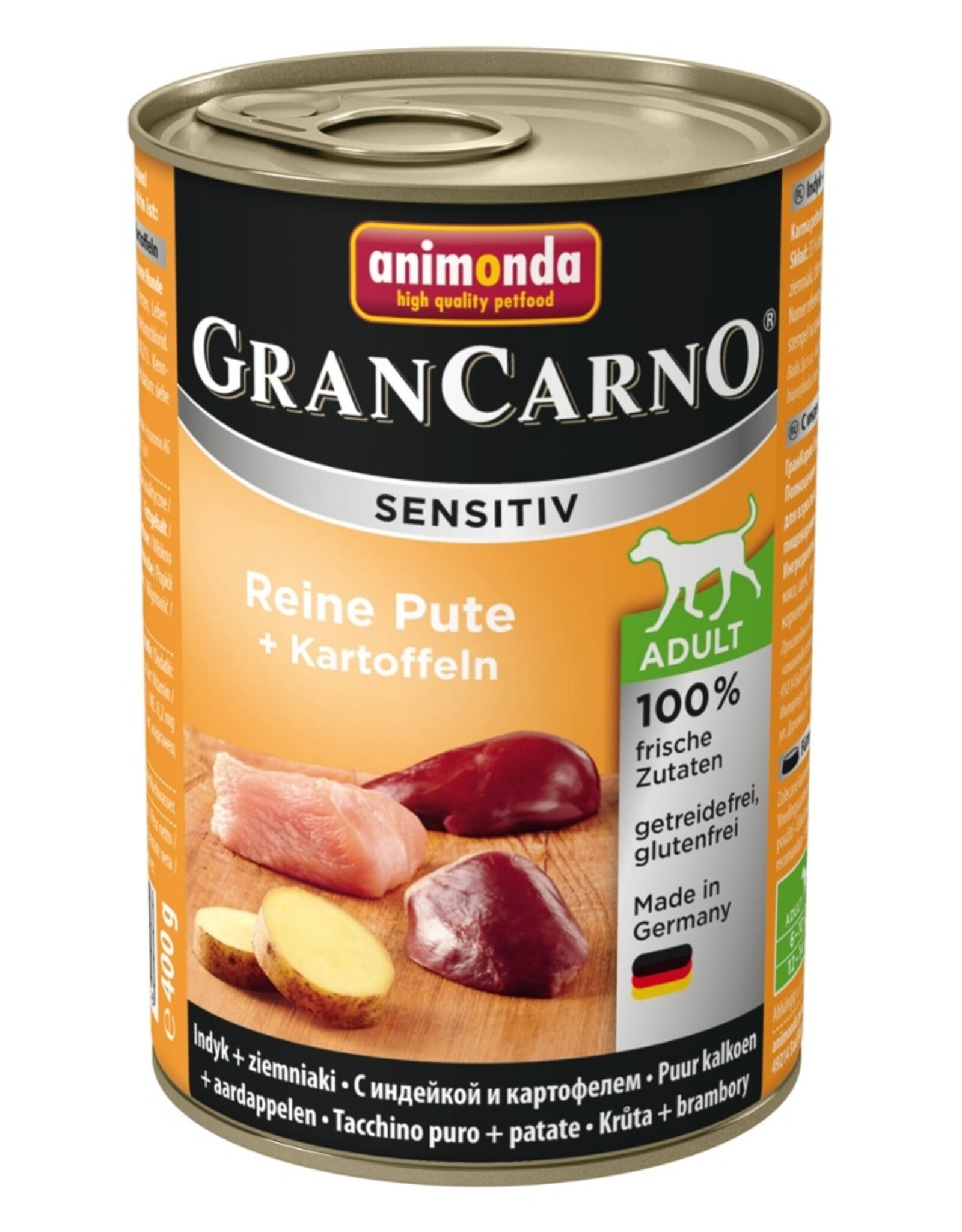 Animonda Animonda GranCarno Adult Sensitive Pute + Kartoffeln