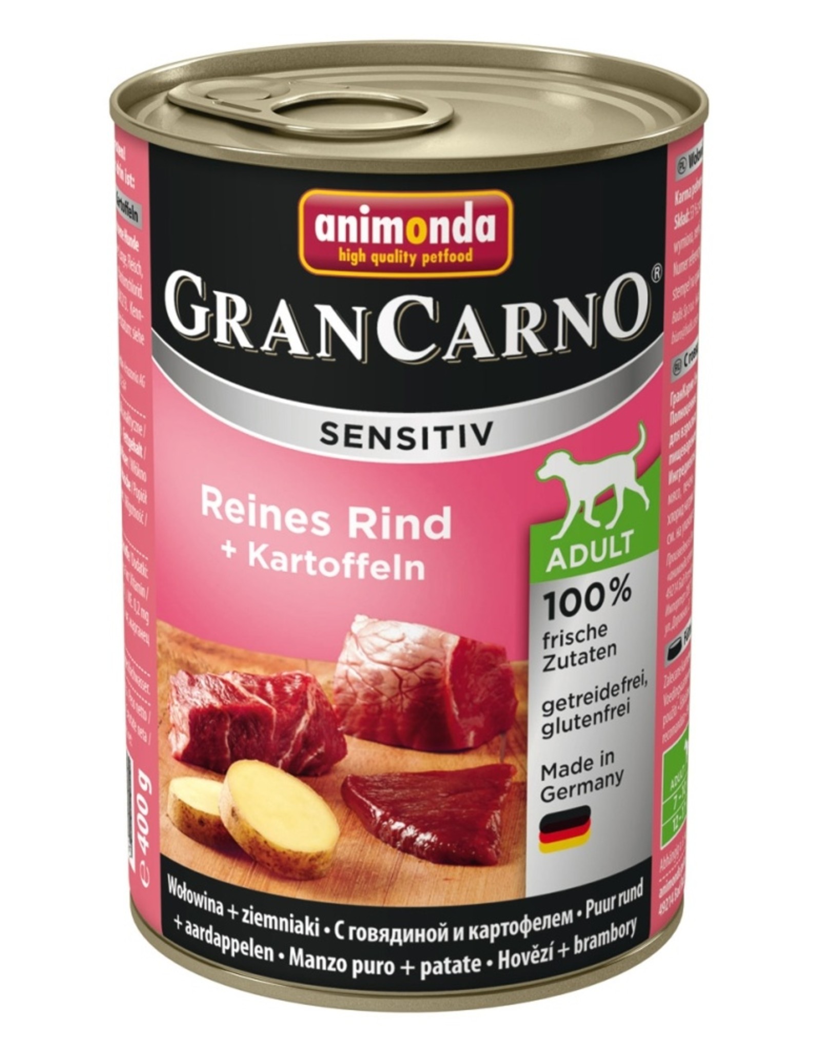 Animonda Animonda GranCarno Adult Sensitive Rind + Kartoffeln