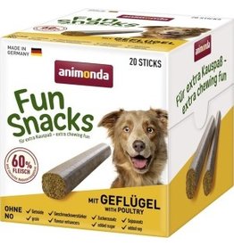 Animonda Animona Dog Fun Snacks mit Geflügel 20 Sticks