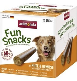Animonda Animona Dog Fun Snacks mit Pute+Gemüse 20 Sticks