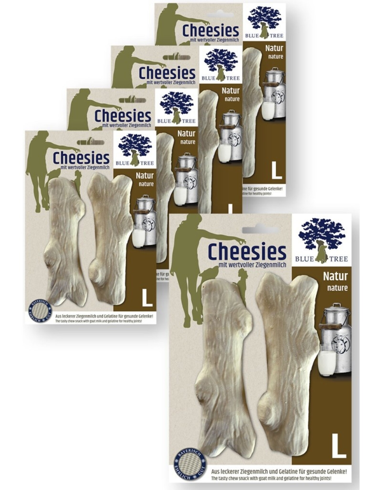 Blue Tree BT Cheesies Natur L 2 Stück / 160g