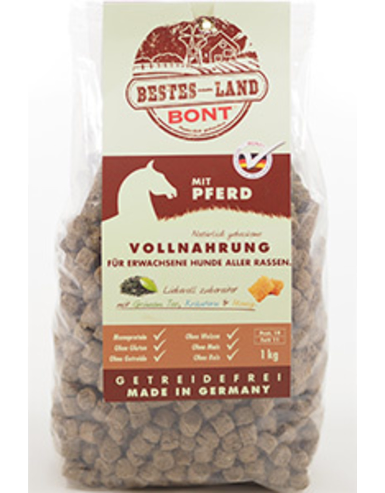 Bont Bont Bestes vom Land mit Pferd