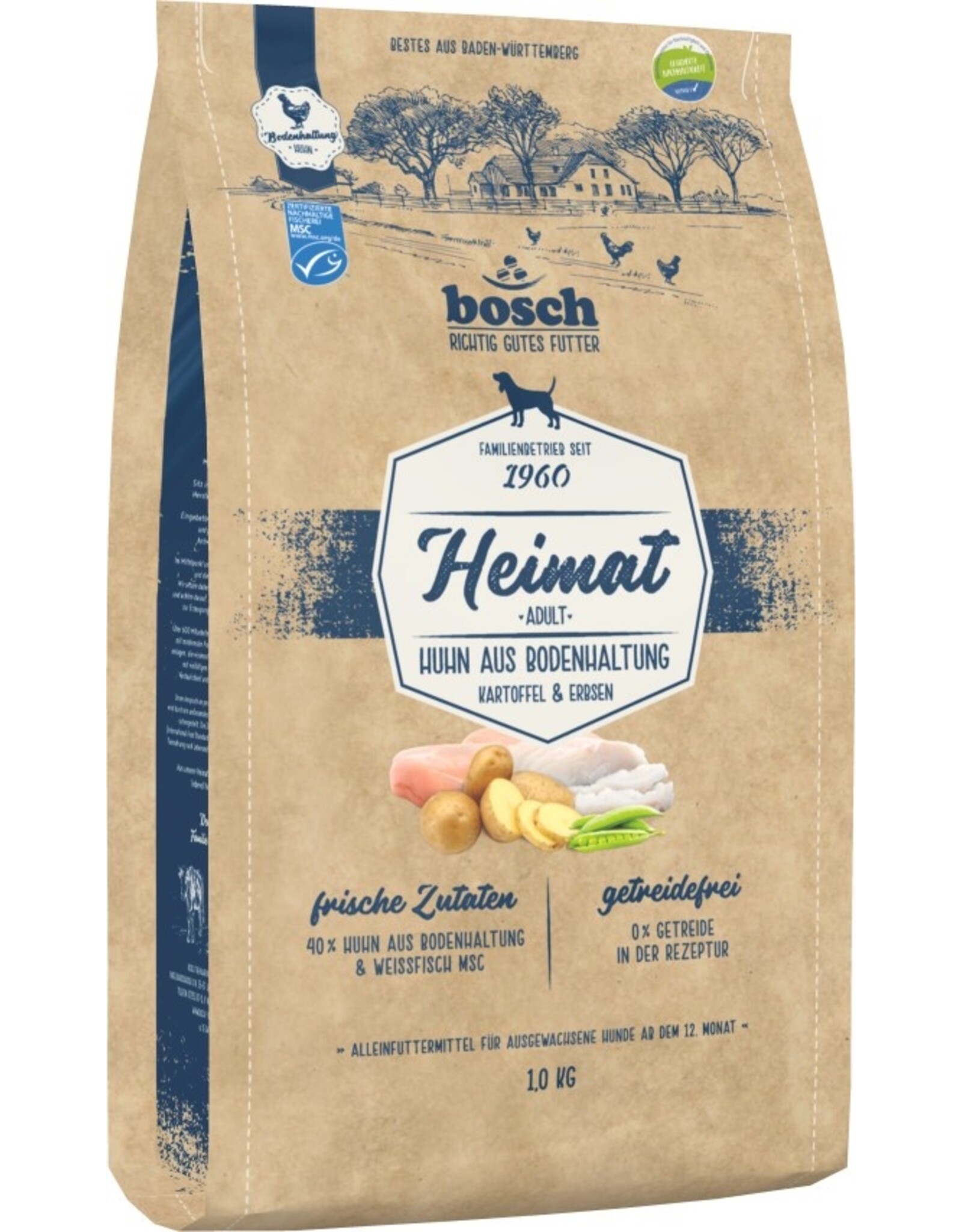Bosch Bosch Dog Heimat Adult  Huhn Bodenhaltung