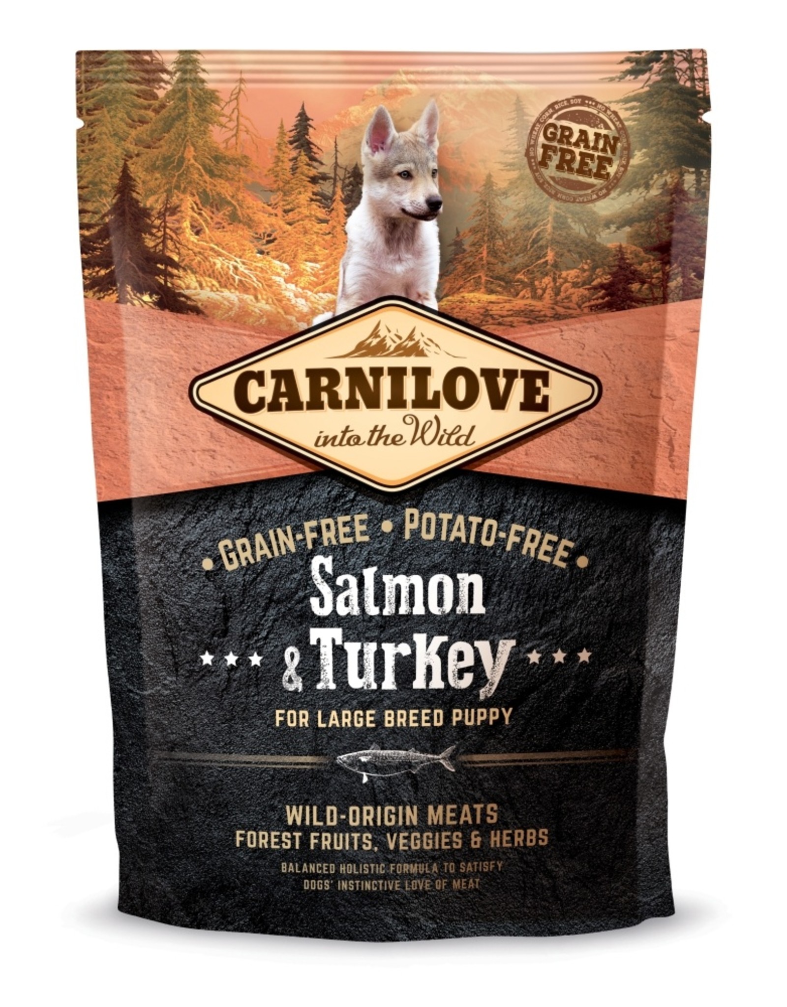 Carnilove Carnilove Dog Puppy Large Breed - Salmon & Turkey