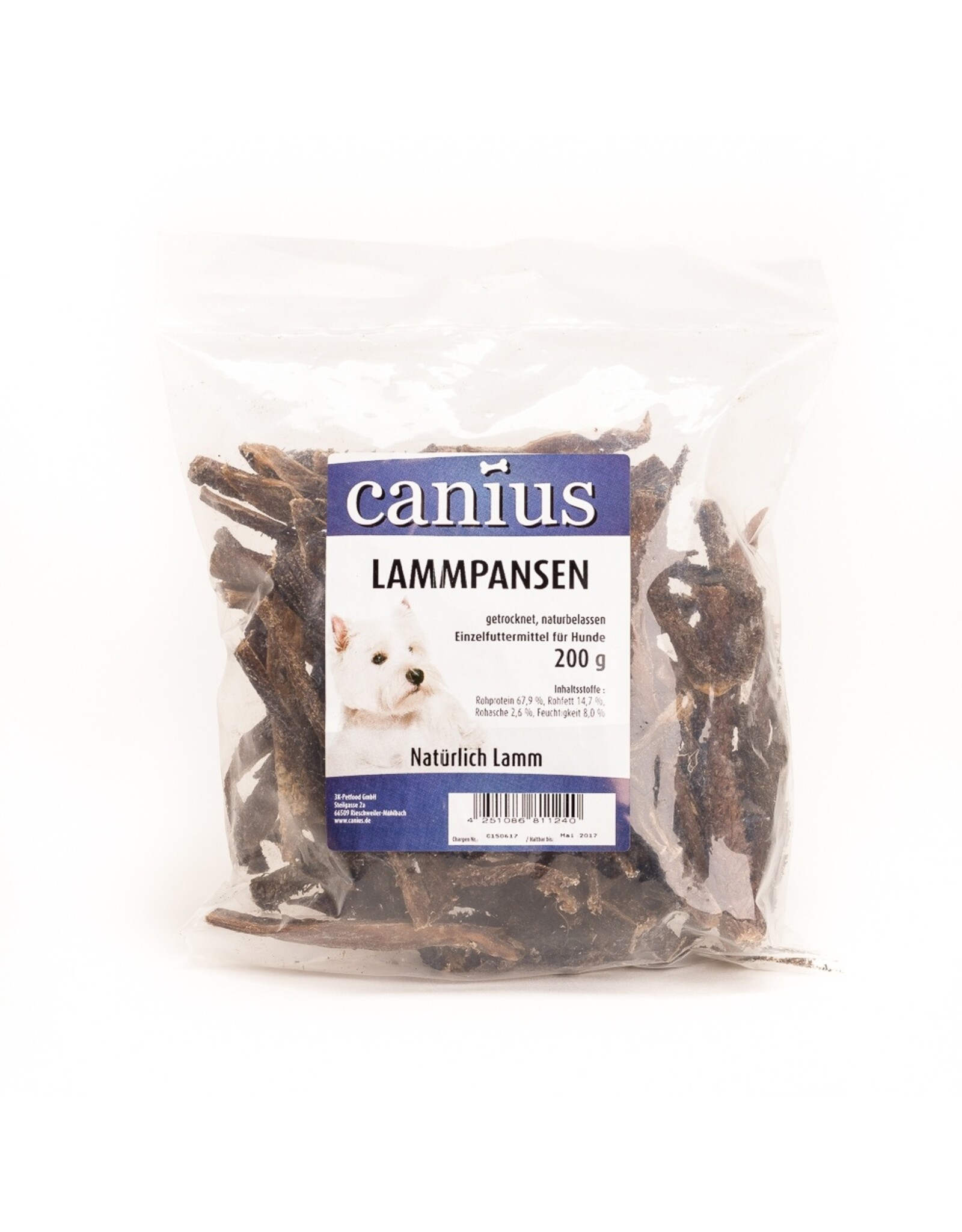 Canius Snacks Canius Lammpansen 200g