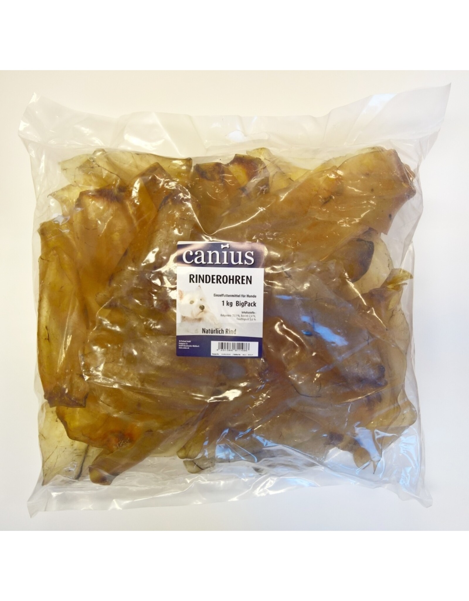 Canius Snacks Canius BigPack Rinderohren 1kg