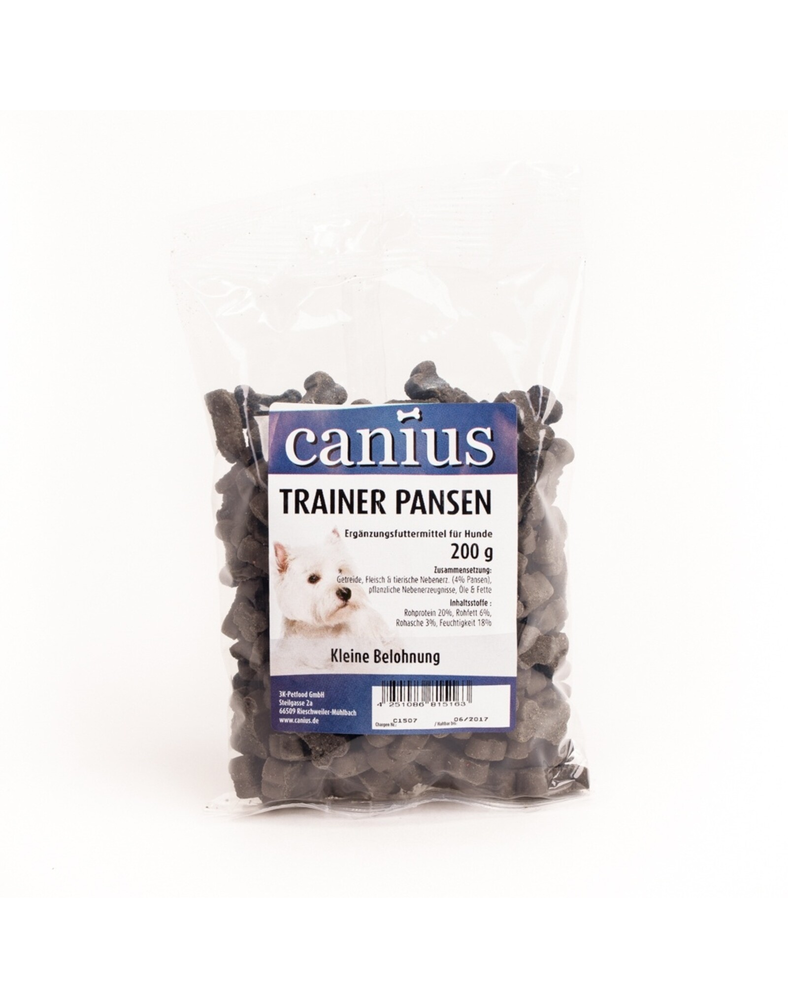 Canius Snacks Canius Trainer Pansen 200g