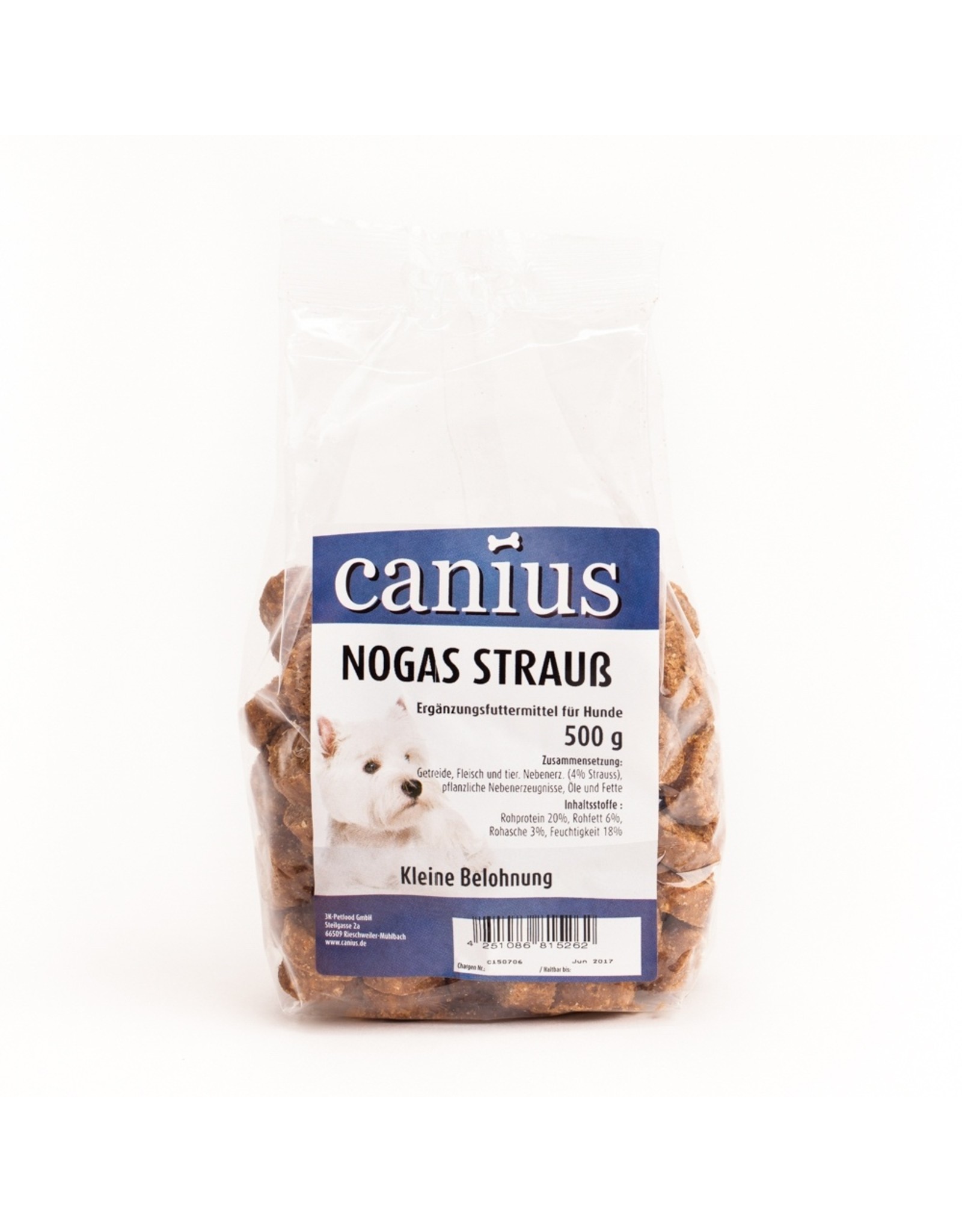 Canius Snacks Canius Nogas Strauß 500g