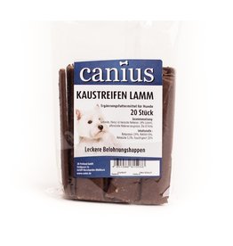 Canius Snacks Canius Kaustreifen Lamm, 20 Stück