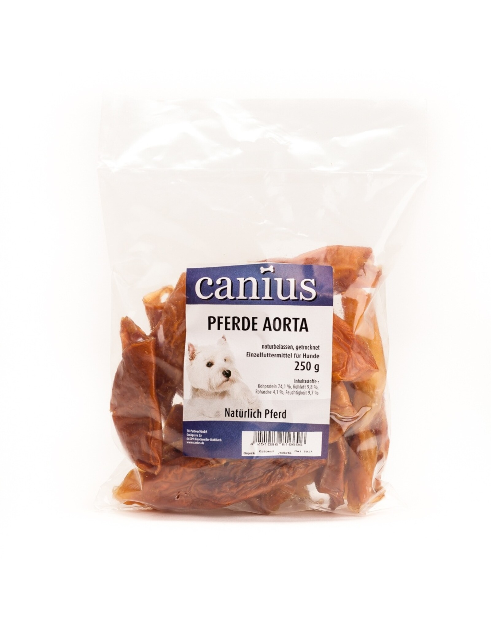 Canius Snacks Canius Pferde Aorta 250g