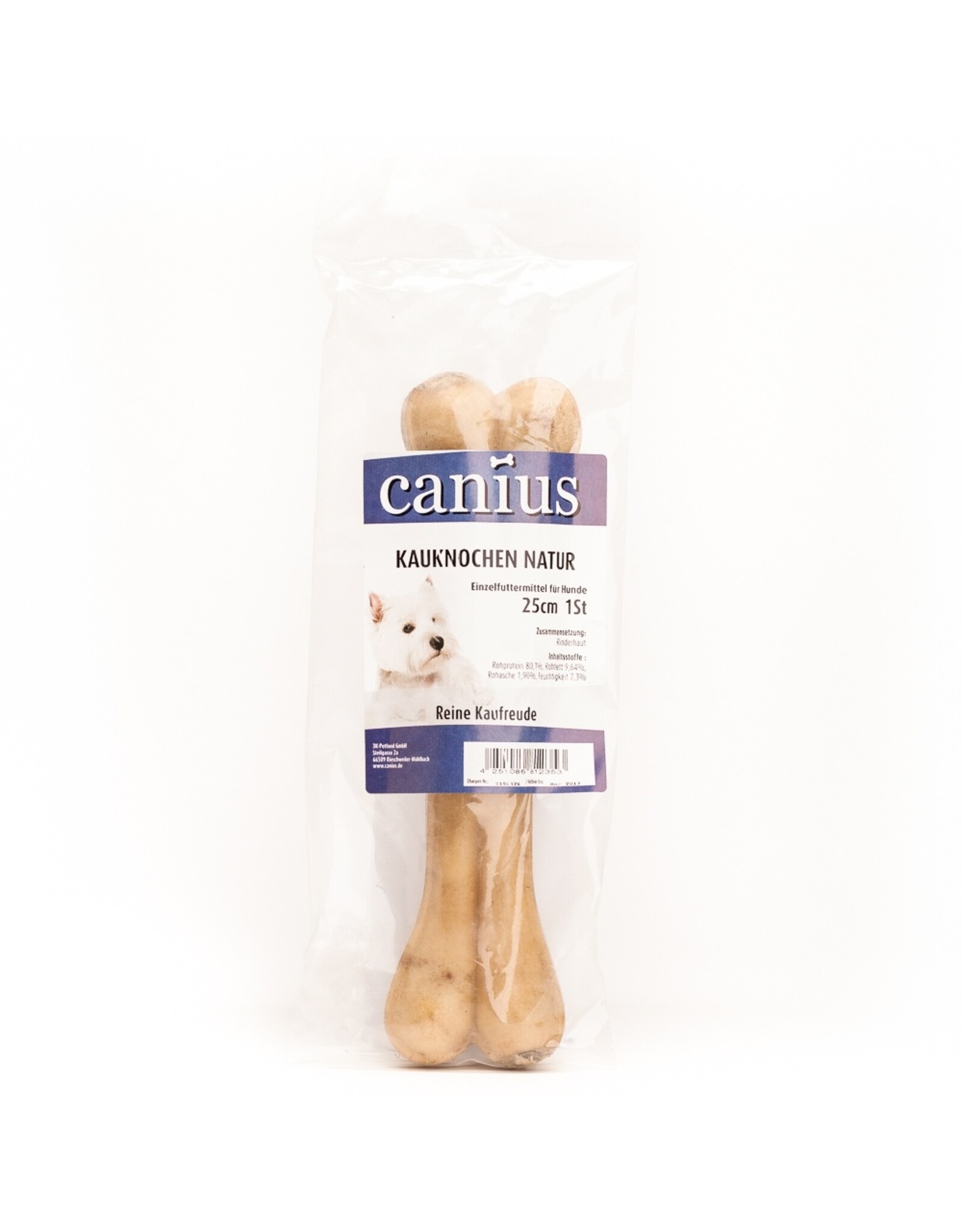 Canius Snacks Canius Kauknochen gepresst 25cm 1St
