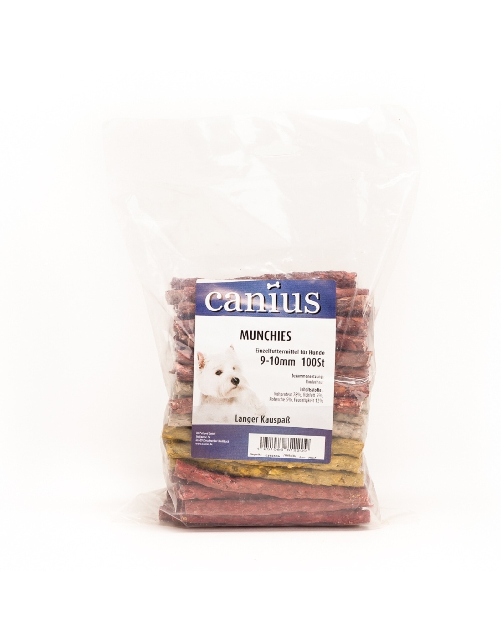 Canius Snacks Canius Munchies 5 Zoll  9-10mm  100St