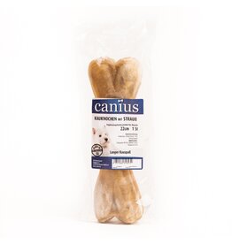 Canius Snacks Canius Kauknochen gefüllt mit Strauß 22cm 1er