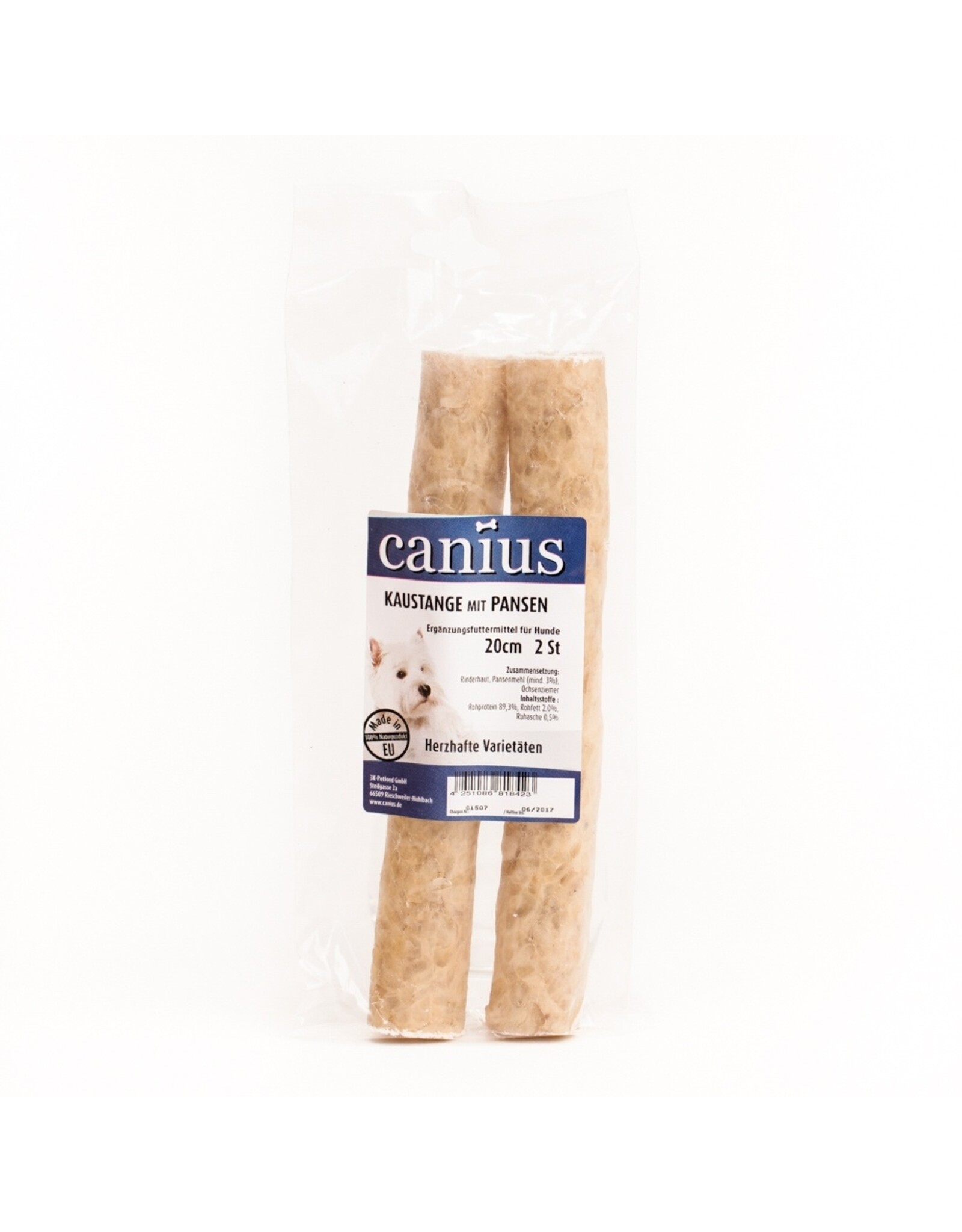 Canius Snacks Canius Kaustange Pansen 20cm 2er