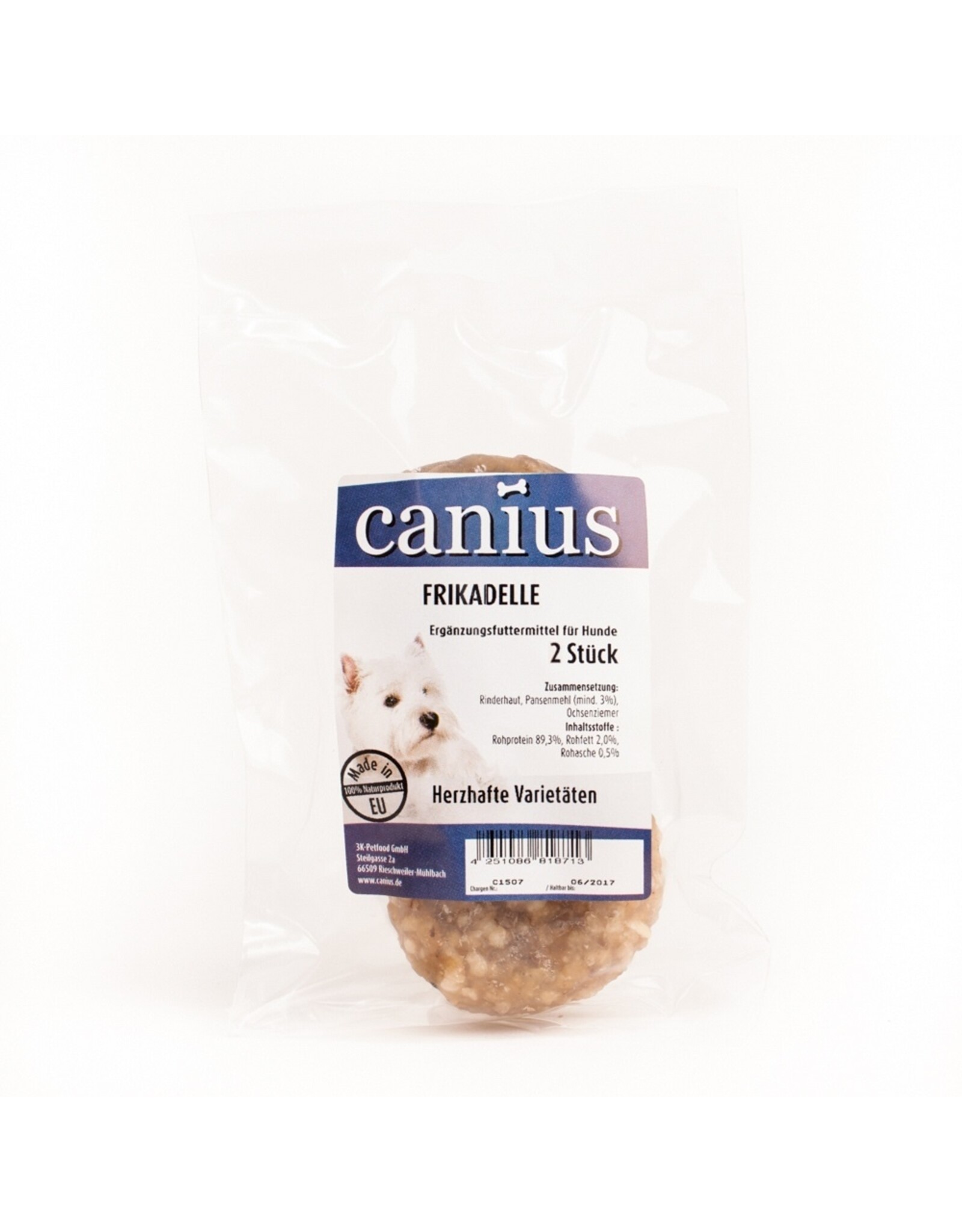 Canius Snacks Canius Frikadelle natur 2er