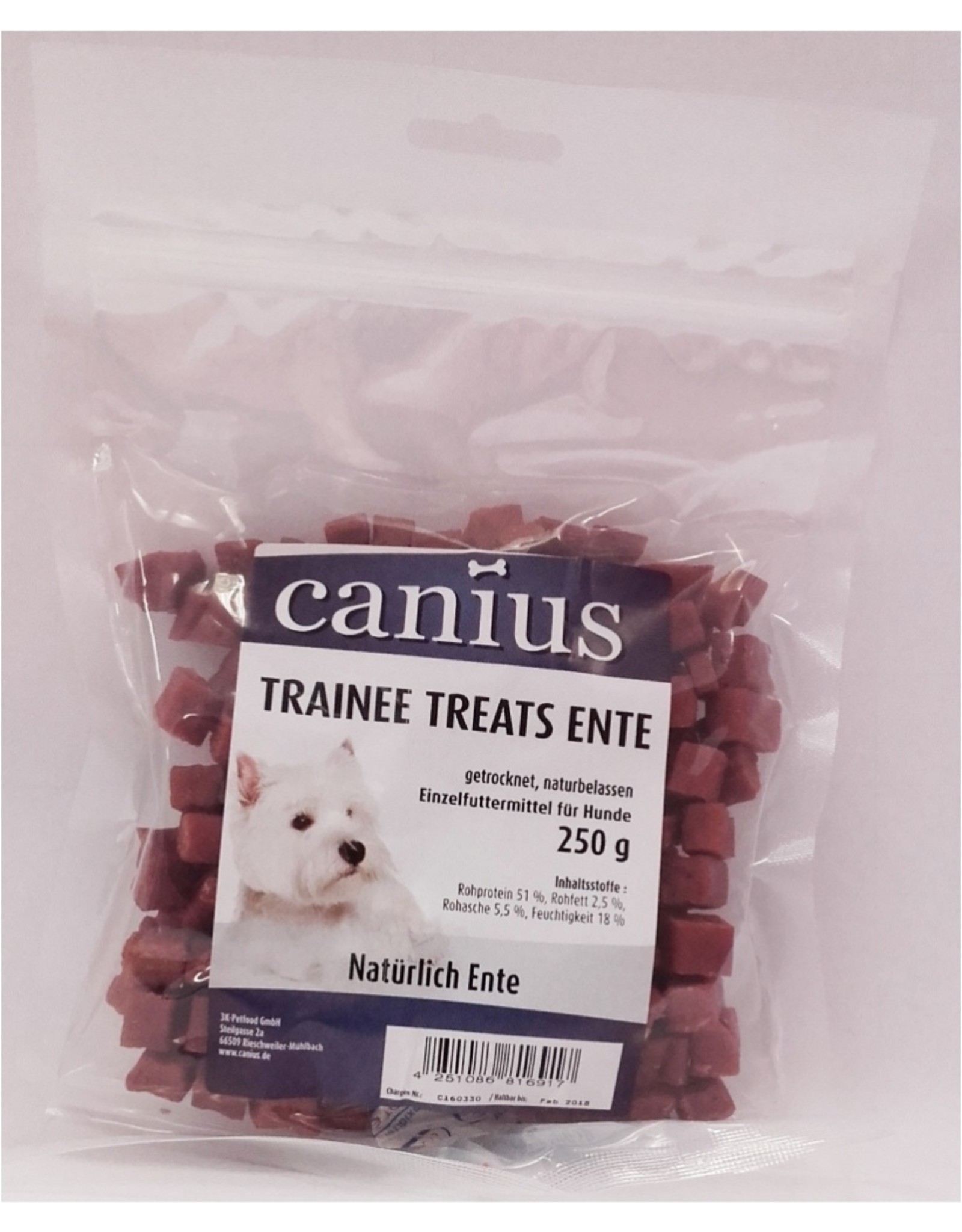 Canius Snacks Canius Trainee Treats Ente 250g